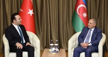 YAP Sədrinin müavini Tahir Budaqov AK Parti Gənclik Qollarının nümayəndə heyətini qəbul edib