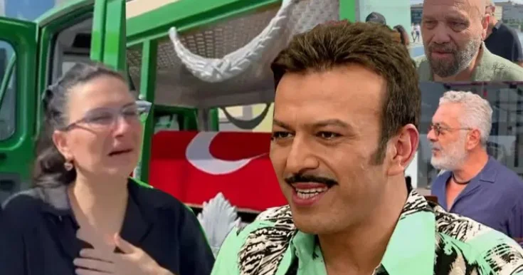 Ailəsi və sənət dostları Serhatla vidalaşır Video