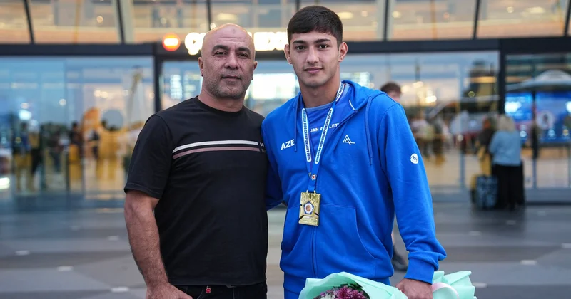 44 ölkə arasında 1 ci olan gənc cüdoçularımız Vətənə qayıdıb