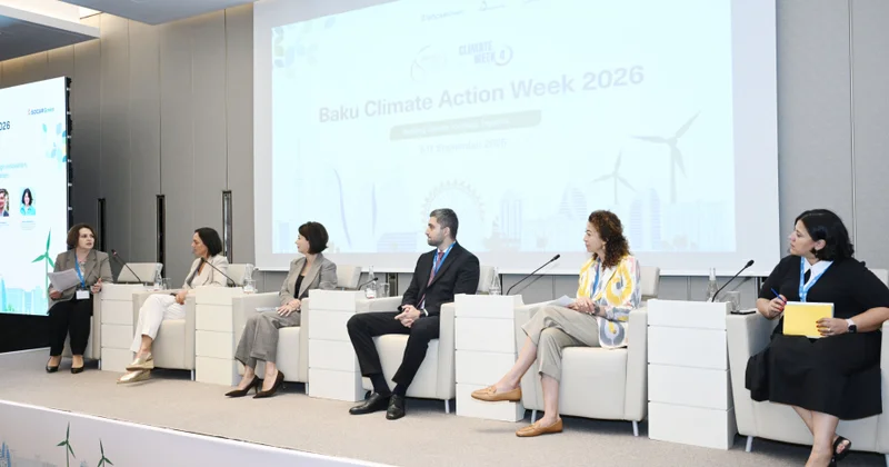 BCAW2026 çərçivəsində yaşıl enerji sənayesinin inkişafı müzakirə olunur