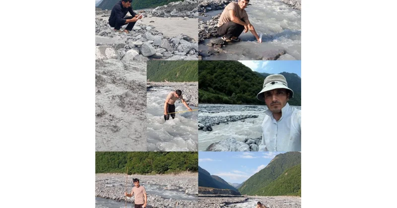 Şəki və Qaxın çaylarında temperatur göstəriciləri üzrə monitorinq aparılıb