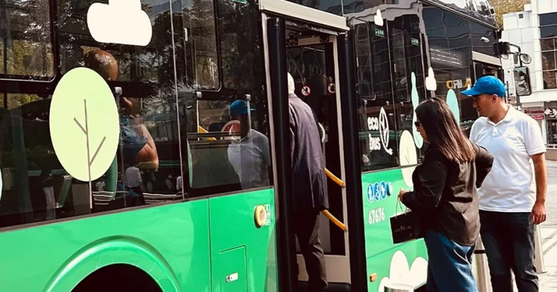 M2 nömrəli ekspres avtobusların sərnişinləri həm ön, həm də orta qapıdan ödəniş edə biləcəklər