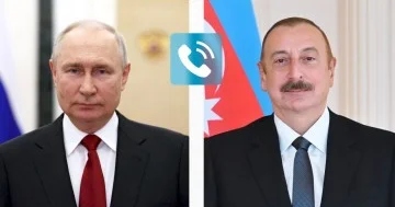 Rusiya Prezidenti Vladimir Putin Azərbaycan Prezidenti İlham Əliyevə zəng edib