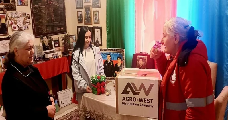 Şəhid ailələrinə bayram və anım günlərində xüsusi diqqət göstərilir FOTO