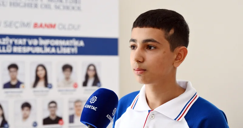 Hazır cavab insanın düşünmək qabiliyyətini əlindən alır medalçı şagirddən süni intellektlə bağlı çağırış