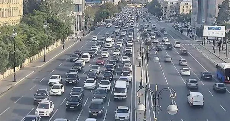 Утренние пробки в Баку: список загруженных улиц и проспектов