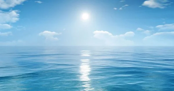Mavi səma sağlam həyatın və yaşıl gələcəyin rəmzi