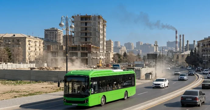 Bakıda havanı daha çox avtomobillər çirkləndirir? AÇIQLAMA