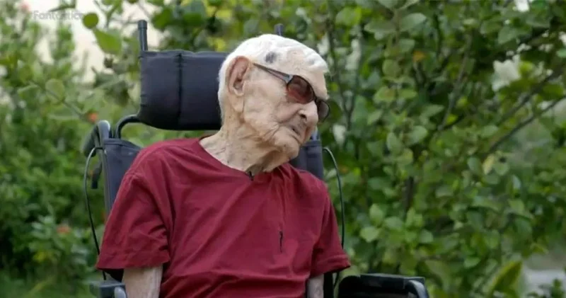 Старейший в мире мужчина отметил 113 летие