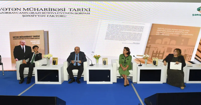 XI Bakı Beynəlxalq Kitab Sərgisi çərçivəsində “Vətən müharibəsinin tarixi Azərbaycanın ərazi bütövlüyünün bərpası. Şəxsiyyət amili” kitabının təqdimatı olub