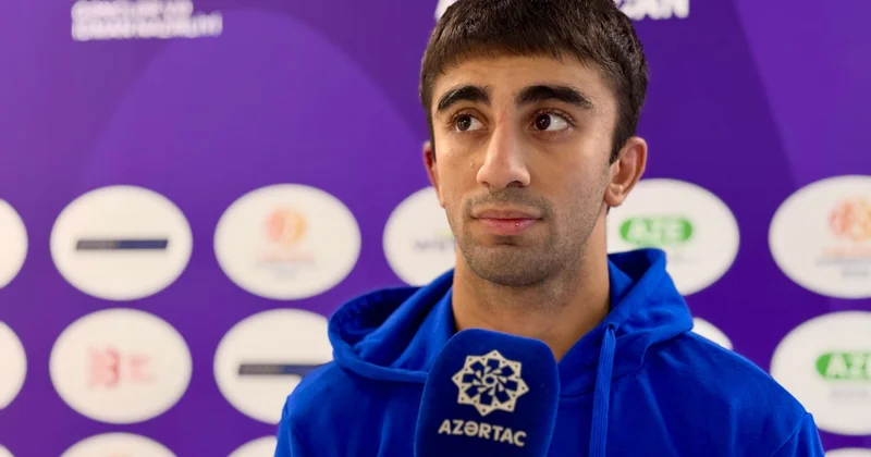 Qızıl medal qazanan yunan Roma güləşçisi: Ən böyük hədəfim Olimpiya çempionu olmaqdır