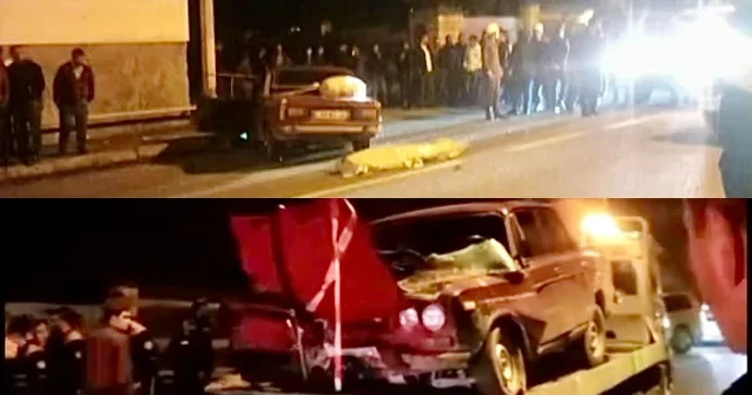 Qəbələdə “VAZ” qəzaya düşdü, sərnişin hadisə yerində öldü VİDEO