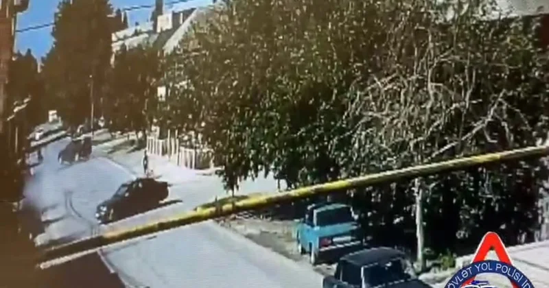 Gəncədə piyadaların vurulduğu yol qəzasının görüntüsü yayılıb VİDEO