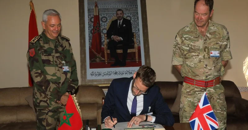 Mərakeş və Böyük Britaniya birgə hərbi təlimlərə başlayıblar