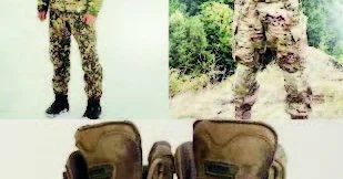 Bir cüt əsgər çəkməsi