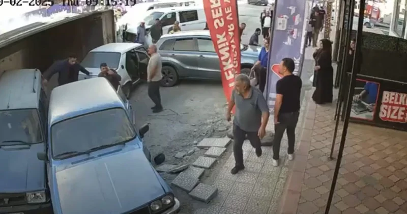 Türkiyədə yük maşını 15 avtomobillə toqquşdu VİDEO