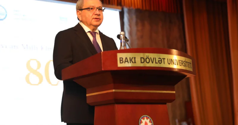 BDU da AMEA nın 80 illik yubileyi qeyd olunub