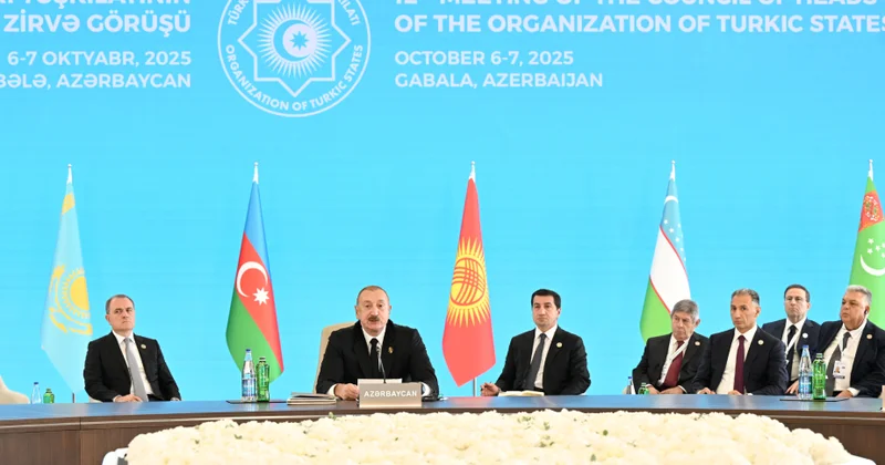 Qəbələdə Türk Dövlətləri Təşkilatının Dövlət Başçıları Şurasının 12 ci Zirvə Görüşü keçirilib Prezident İlham Əliyev tədbirdə çıxış edib YENİLƏNİB 3 VİDEO
