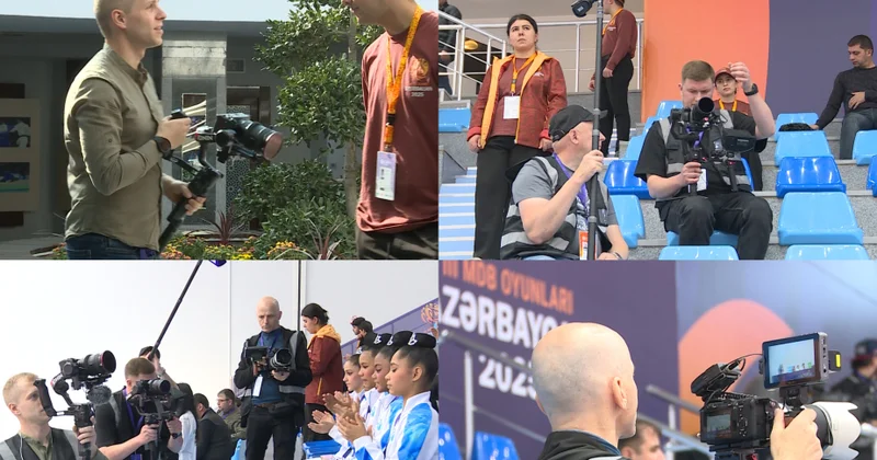 III MDB Oyunlarını işıqlandıran xarici jurnalistlər təəssüratlarını bölüşüblər