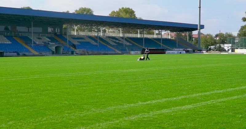 Tovuz şəhər stadionunun SON DURUMU FOTO