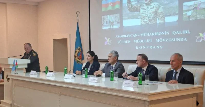 “Azərbaycan müharibənin qalibi, sülhün müəllifi” mövzusunda konfrans keçirilib