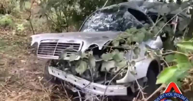Высокая скорость убила водителя в Азербайджане Шокирующее ВИДЕО