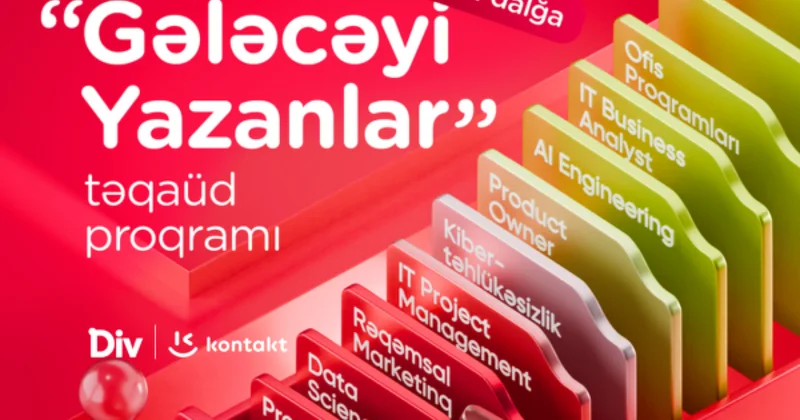 “Kontakt”dan təqaüdlü təhsil proqramı Qeydiyyata son 9 gün!