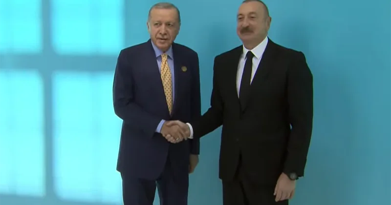 Prezident Qəbələdə qonaqları qarşılayır Canlı