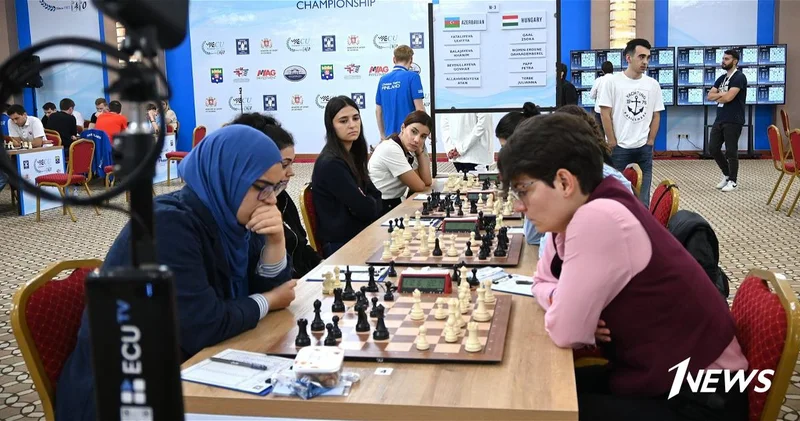 Вторая победа азербайджанских шахматисток на чемпионате Европы
