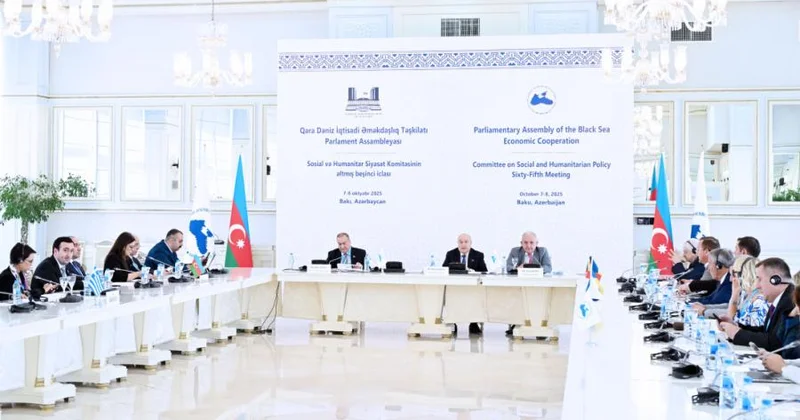Bakıda QDİƏT PA nın Sosial və Humanitar Siyasət Komitəsinin 65 ci iclası keçirilib