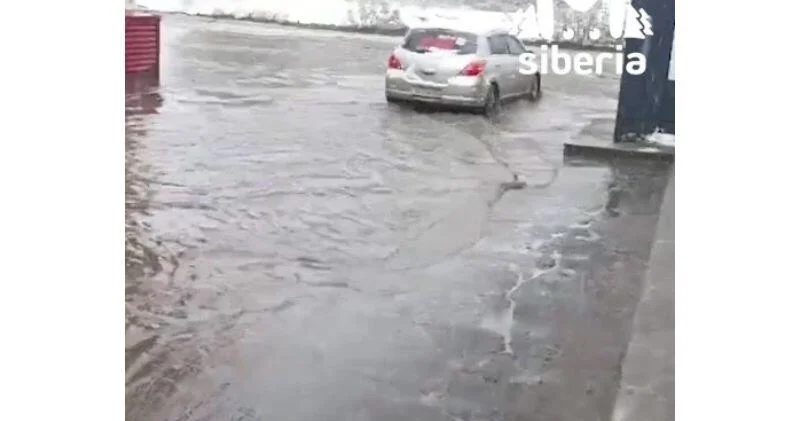 Новосибирск затопило ВИДЕО