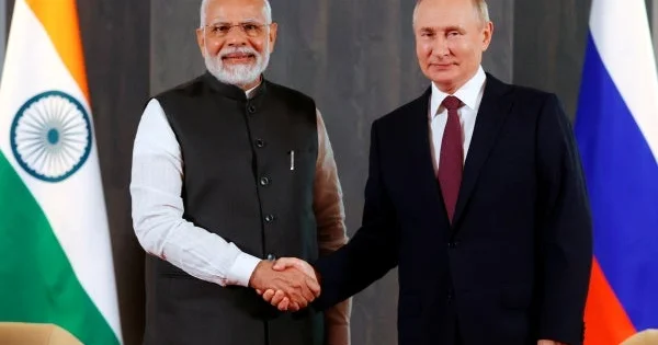 Modi Putini görün necə təbrik etdi Ruslar ŞOKDA KONKRET