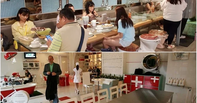 Ayaqyolu, xəstəxana konseptli RESTORANLAR SİYAHI