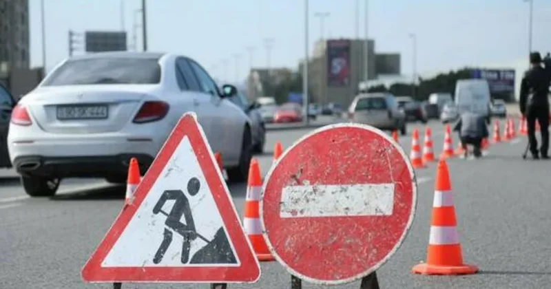 Sabunçuda yol təmirə bağlanır Foto