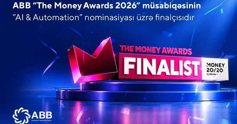 ABB nin süni intellekt həlli Las Veqas da keçiriləcək “Money20/20” də finalçı kimi yarışacaq