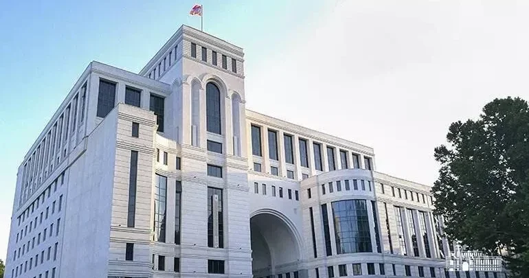 С сайта МИД Армении исчез раздел о внешней политике