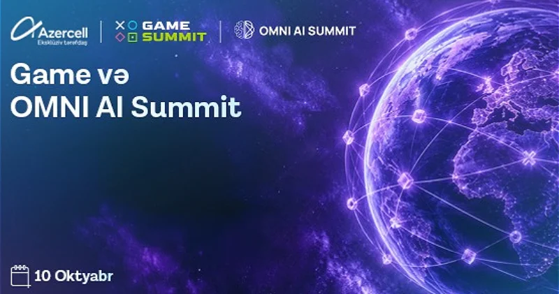 Azercell эксклюзивный партнер Gamesummit и Omni AI Summit