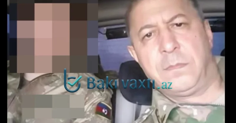Həbsdə olan generalın müharibədən FOTOsu