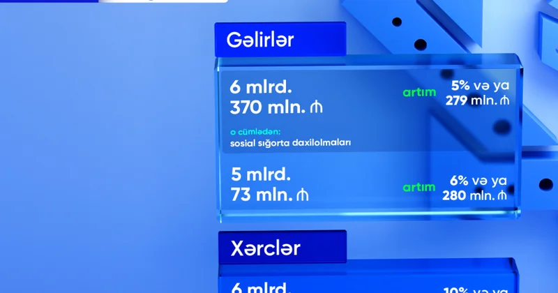DSMF nin bu ilin 9 ayı üzrə gəlir və xərcləri açıqlanıb