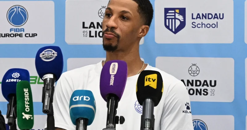 “Lions de Geneve” klubunun basketbolçusu: Oyun üçün əsas planımız təzyiq göstərmək idi