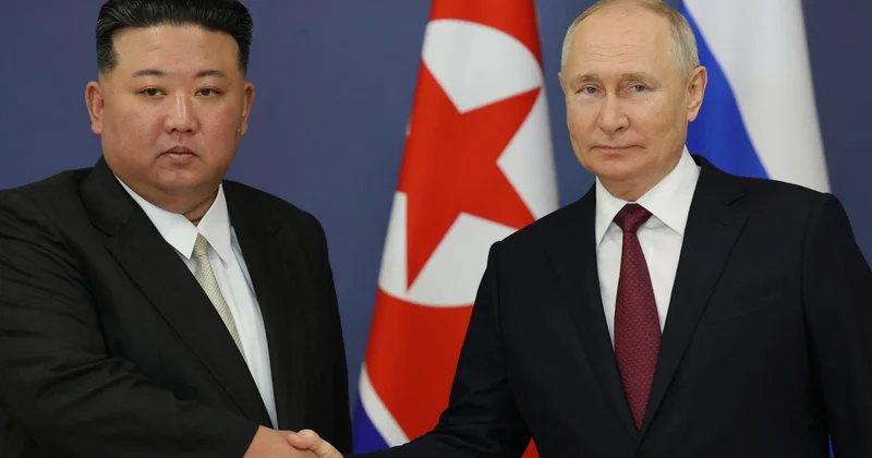Kim Çen In Ukraynaya qarşı müharibədə Putini dəstəkləyəcəyinə SÖZ VERDİ