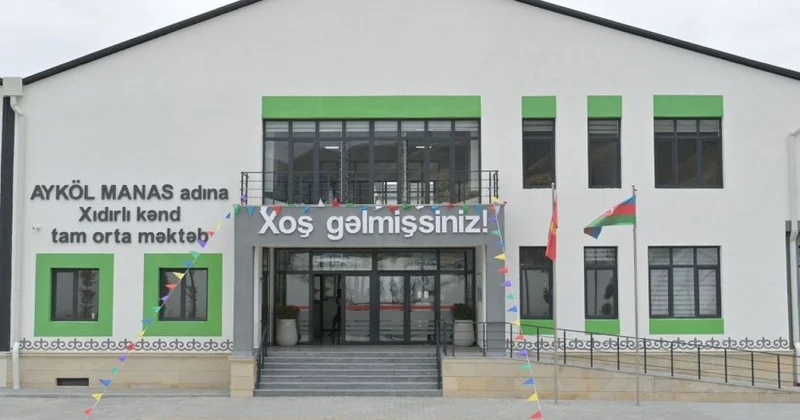 Xıdırlı kənd məktəbinə qırğız xalqının dastan qəhrəmanının adı verildi