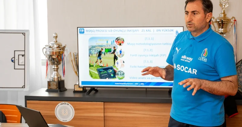 Futbol akademiyalarında növbəti təlimlər keçirilib FOTO