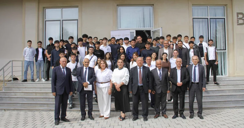 ADAU da su israfının qarşısının alınması ilə bağlı tələbələrlə görüş olub