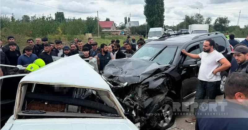 Смертельное ДТП на дороге Губа Хачмаз