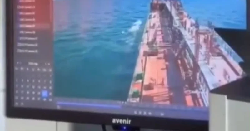 Mübariz Mənsimovun gəmisinə hücum anı VİDEO