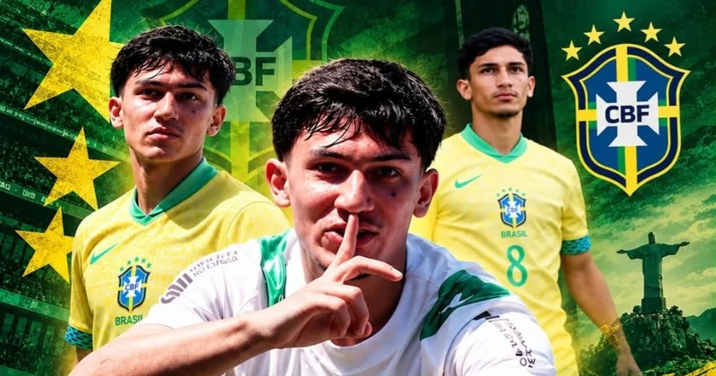 Neymarın, Ronaldonun varisləri Bakıda! Braziliyanın heyəti