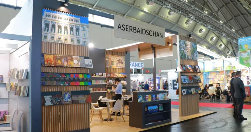 Azərbaycan kitabları Frankfurt sərgisində təqdim olunur FOTO