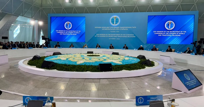 Azərbaycan Astanada Dünya və Ənənəvi Din Liderlərinin Qurultayı Katibliyinin iclasında təmsil olunur