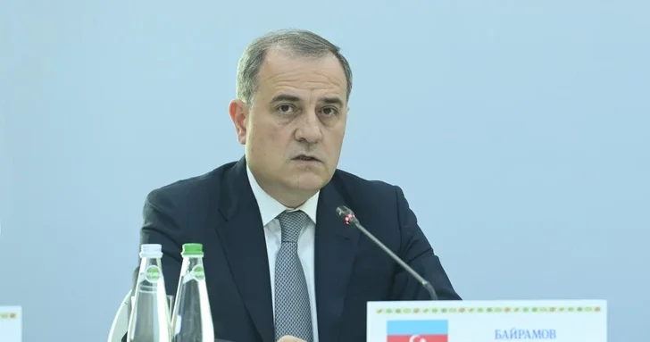Джейхун Байрамов выступил на заседании Совета министров иностранных дел СНГ в Туркменистане